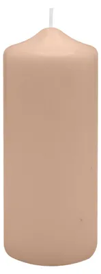 Produktbild von Spitzkopf Stumpen Kerzen Portobello Nougat 10 x Ø 8 cm, 6 Stück