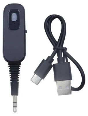 Bluetooth 5.1-Adapter, 180° drehbar, 3,5 mm Klinke, schwarz
