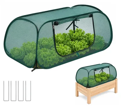 Immagine prodotto di Copertura pop-up per aiuole rialzate - Protezione dagli insetti - 115 x 55 cm