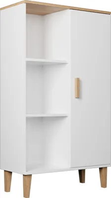 Produktbild von Bücherregal Denver , Weiß, 120cm