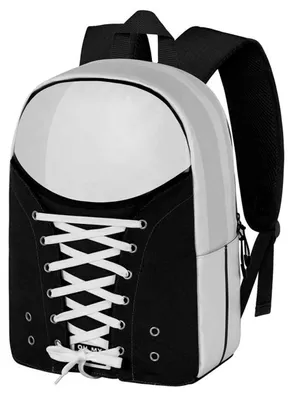 Image de Plecak Oh My Pop! Czarny Sneakers 30x17x40 cm Wysokiej Jakości