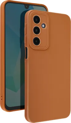 Immagine prodotto di Avizar, Custodia in silicone SoftGlow per Samsung Galaxy A16, fotocamera protetta, marrone