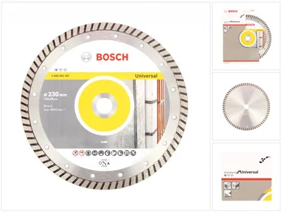 Obrázok produktu pre Bosch 2 608 602 397, Rezací disk, Univerzálne, Bosch, 2,22 cm, 23 cm, 2,5 mm