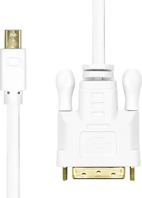 Produktbild von ProXtend Mini Displayport to DVI-D 24+1 1M, 1 m, Mini DisplayPort, DVI-D, Männlich, Männlich, Gerade