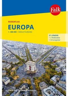 Produktbild von Falk Reiseatlas Europa 1:800.000