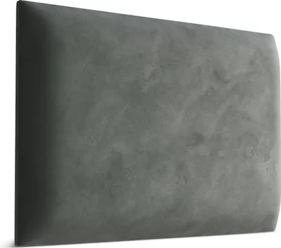 Produktbild von Muralo Polsterpaneel WANDPOLSTER Wandkissen Bettkopfteil Wandpaneel Magic Velvet Grau 2241 60cm x 40cm