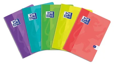 Zdjęcie produktu dla Zeszyt A5 16 kartek w kratkę Sweet 10 sztuk Oxford