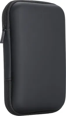 Obrázek produktu pro EVA Nárazuvzdorný 3,5" pevný disk Pouzdro na přenášení taška 3,5" Organizér Přenosný externí HDD Power Bank Kabelové příslušenství Ruční přenosná cestovní taška Chránit tašku【Black】