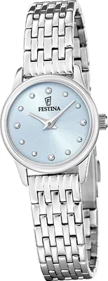 Imagen del producto de Reloj de pulsera Festina Mademoiselle para mujer, acero inoxidable, color plateado, modelo D2UF20749/3