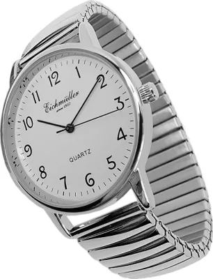 Produktbild von Herrenuhr Eichmüller Analog Zugband Silberfarben 27318