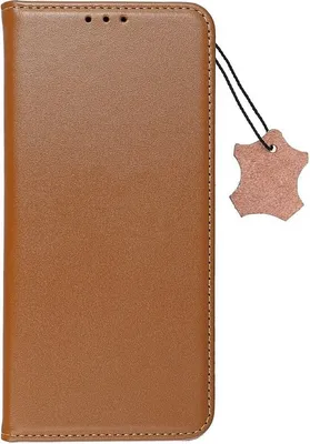 Immagine prodotto di Smart Pro Genuine Book Case Custodia in pelle per telefoni cellulari per Xiaomi Redmi Note 13 5G Brown