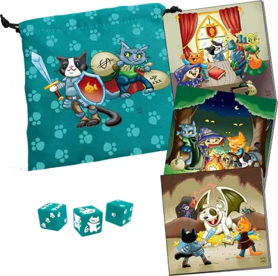 Produktbild von Dungeon Survival Pack: Kitten Adventures - Brettspiel zubehör