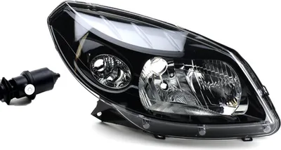 Obrázok produktu pre Johns, svetlomet vhodný pre Dacia Sandero 06/ 08- H4 pravý spolujazdec so servomotorom
