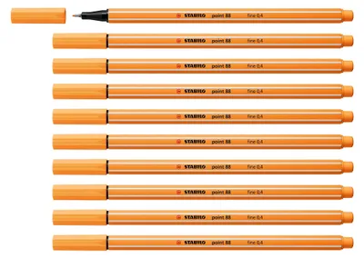 Obrázek produktu pro Stabilo - Fineliner Point 88/85 f Papaya | 1 kus | 10 kusů