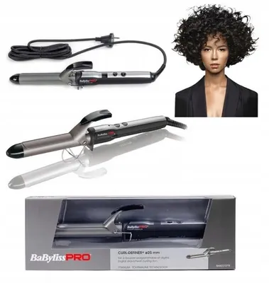 Produktbild von Babyliss Pro Titan-Lockenstab 25Mm mit 11 Temperaturen Digitaldisplay Ionisation