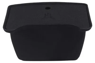 Image de Boîte de rangement pour Tesla Model Y, double couche, en similicuir, Elvix