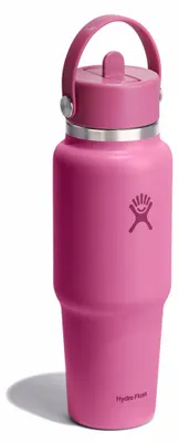 Produktbild von hydro flask 32 oz (946 ml) Wide Mouth Travel Bottle with Flex Straw Cap - Reef Reef