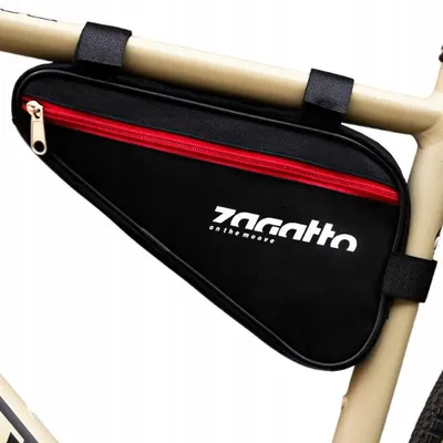 Zdjęcie produktu dla Sakwa rowerowa wodoodporna saszetka na rower pod ramę 2L pojemna ZAGATTO