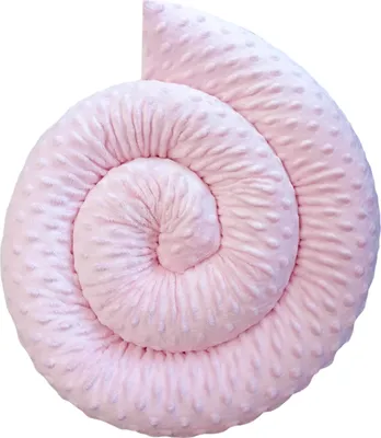 Obrázek produktu pro Bebeloo MINKY polštár na postel s hadem polštár na spaní na boku polštár na spaní na krku útulný polštár na kojení s hadem dekoracní polštár proti pruvanu rucne vyrobený polštár na telo (180 cm, svetle ružová)