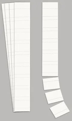 Immagine prodotto di Schede a innesto Ultradex per Planrecord/140508, 5 cm, cartoncino bianco 190 g/m², contenuto: 90