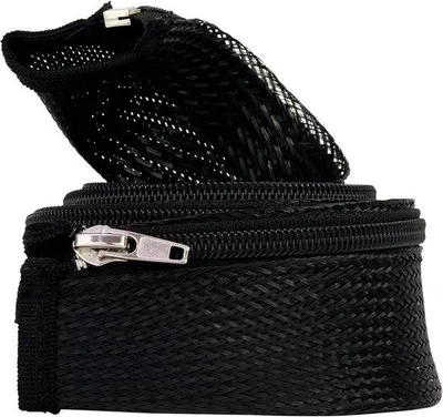 Produktbild von Famanu Kabelschlauch mit Reißverschluss - Kabelmanagement - 150 cm x Ø 4,5 cm - schwarz