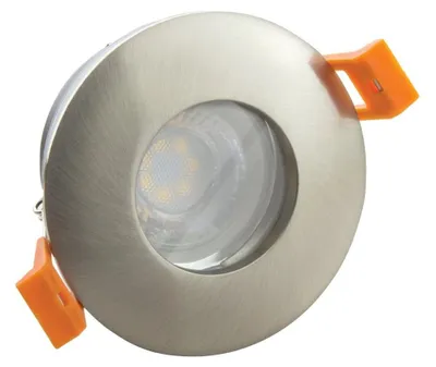 Image de Spectrum LED Spot encastrable Ø84mm GU10 Spot salle de bain Downlight IP65 max. 10W rond argenté