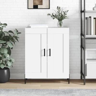 Zdjęcie produktu dla vidaXL Kredens biały 69,5x34x90 cm Materiał drewnopochodny