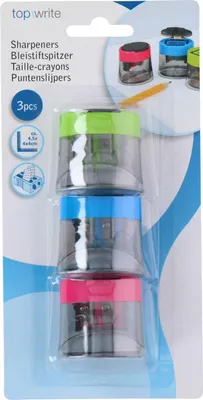 Immagine prodotto di Temperino TOPWRITE, 3 pezzi