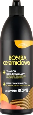 Produktbild von JOANNA Ceramide Bomb Regenerierendes Shampoo für geschwächtes, brüchiges und raues Haar 500 ml