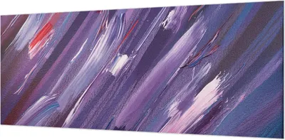 Produktbild von Wandtapete - Dekorative Tapete für Wohnzimmer- Tapetenfolie für Wanddekoration - 208x146 cm - Bunte Pinselstriche