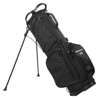 Produktbild von Golfbag Leichtes Standbag Tragbare Version Passend für einen kompletten Satz Golfbags Doppelter Schultergurt Mehrere Schlägerfächer Schwarz