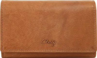 Produktbild von Cluty Geldbörse Damen 020351 cognac