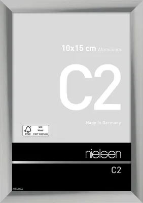 Produktbild von nielsen Aluminium Bilderrahmen C2, 10x15 cm, Silber