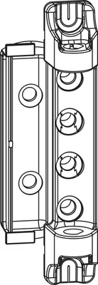 Image de MACO Palier de compas DT160, 12/20 mm, 160 kg, argent (227471)