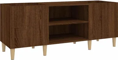 Produktbild von vidaXL Plattenschrank Braun Eichen-Optik 121x38x48 cm Holzwerkstoff
