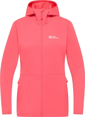 Produktbild von Jack Wolfskin Damen Feldberg Softshelljacke sunset coral L
