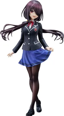 Produktbild von Date A Live Pop Up Parade aus PVC – Kurumi Tokisaki, Schuluniform-Version, Größe L, 20 cm