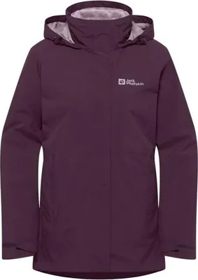 Produktbild von Jack Wolfskin Damen Rotwand 3in1 Jacke midnight plum XS