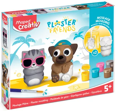 Obrázek produktu pro Mapovan kreativn sada omtek PLASTER FRIENDS "SUMMER"