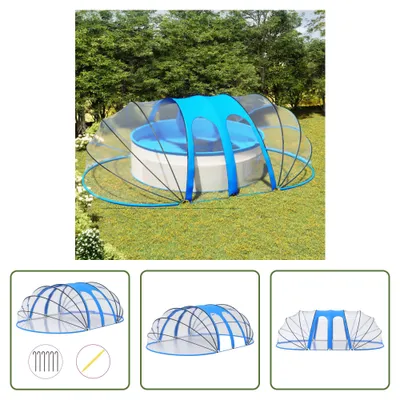 Produktbild von The Living Store Pool-Kuppel Oval 620x410x205 cm