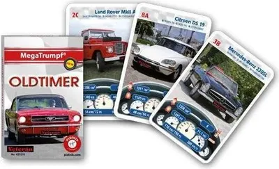 Produktbild von Oldtimer Quartett Kartenspiel für 2-4 Spieler, ab 6 Jahren