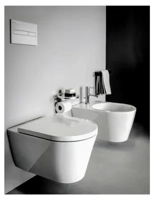 Produktbild von Kartell WC-Sitz mit abnehmbarem Deckel, Farbe: Weiß