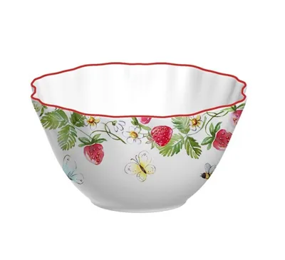 Produktbild von Schale Erdbeeren, Erdbeere, Erdbeeren, Snackschale, Müslischale, Salatschale