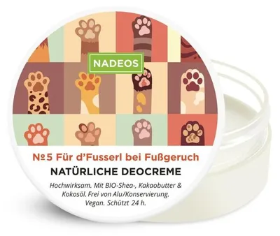 Immagine prodotto di NADEOS Crema piedi deodorante naturale