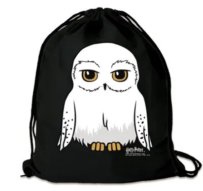 Image de Sac de sport Harry Potter Hedwig avec cordon de serrage