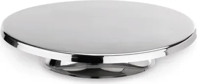 Produktbild von 8x Tortenplatte Ø 30 cm Chromnickelstahl H: 6 cm