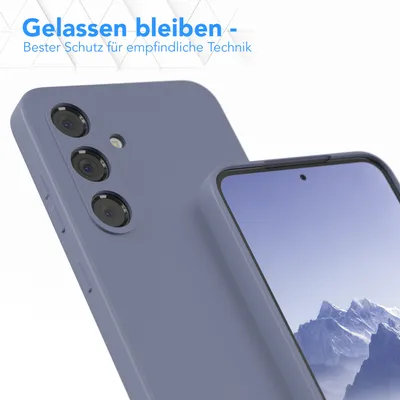 Produktbild von EAZY CASE - TPU Hülle für Samsung Galaxy S24 FE, TPU Case stoßfeste Handyhülle, weiches Cover mit Kameraschutz, Silikonhülle in Blau