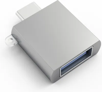 Produktbild von Satechi USB-C zu USB-A 3.0 Adapter – Unterstützt Datentransferraten von bis zu 5 Gbit/s – Leichtes Design mit 10 Gramm – USB-C zu USB-A Steckertyp