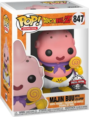 Produktbild von Dragon Ball Z - Majin Buu With Lollipop 847 Special Edition - Funko Pop! - Vinyl Figur