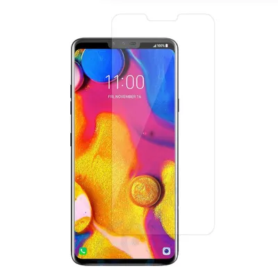 Zdjęcie produktu dla Osłona ekranu LG V40 ThinQ z prawdziwego szkła pancernego 9H